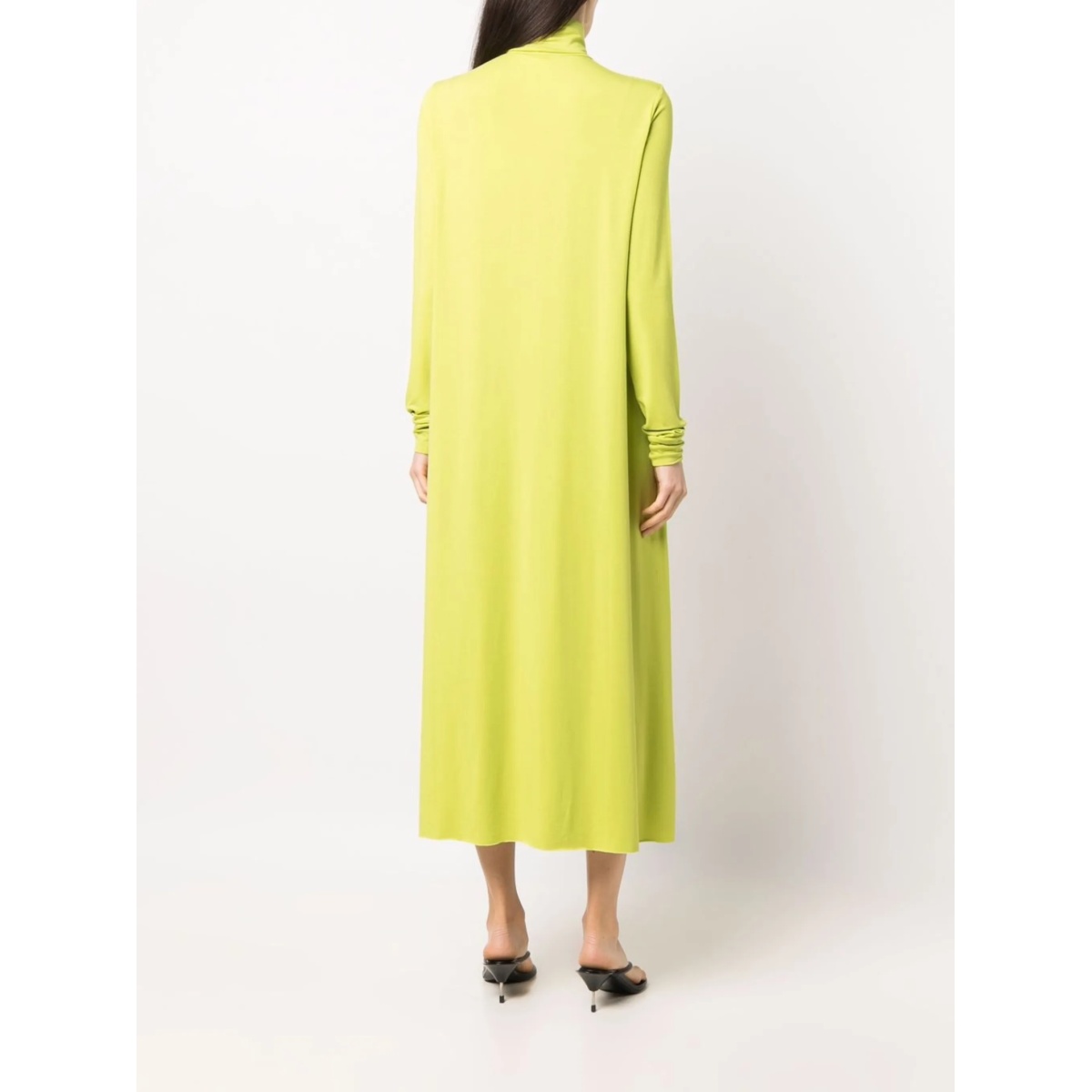 high-neck midi dress - Img 4