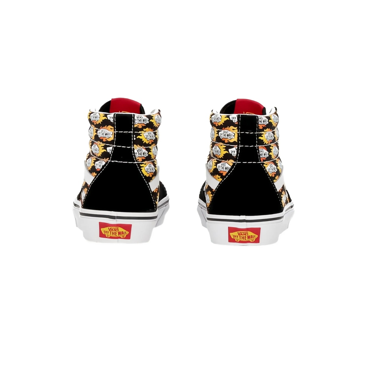 high-top patterned trainers - Img 3
