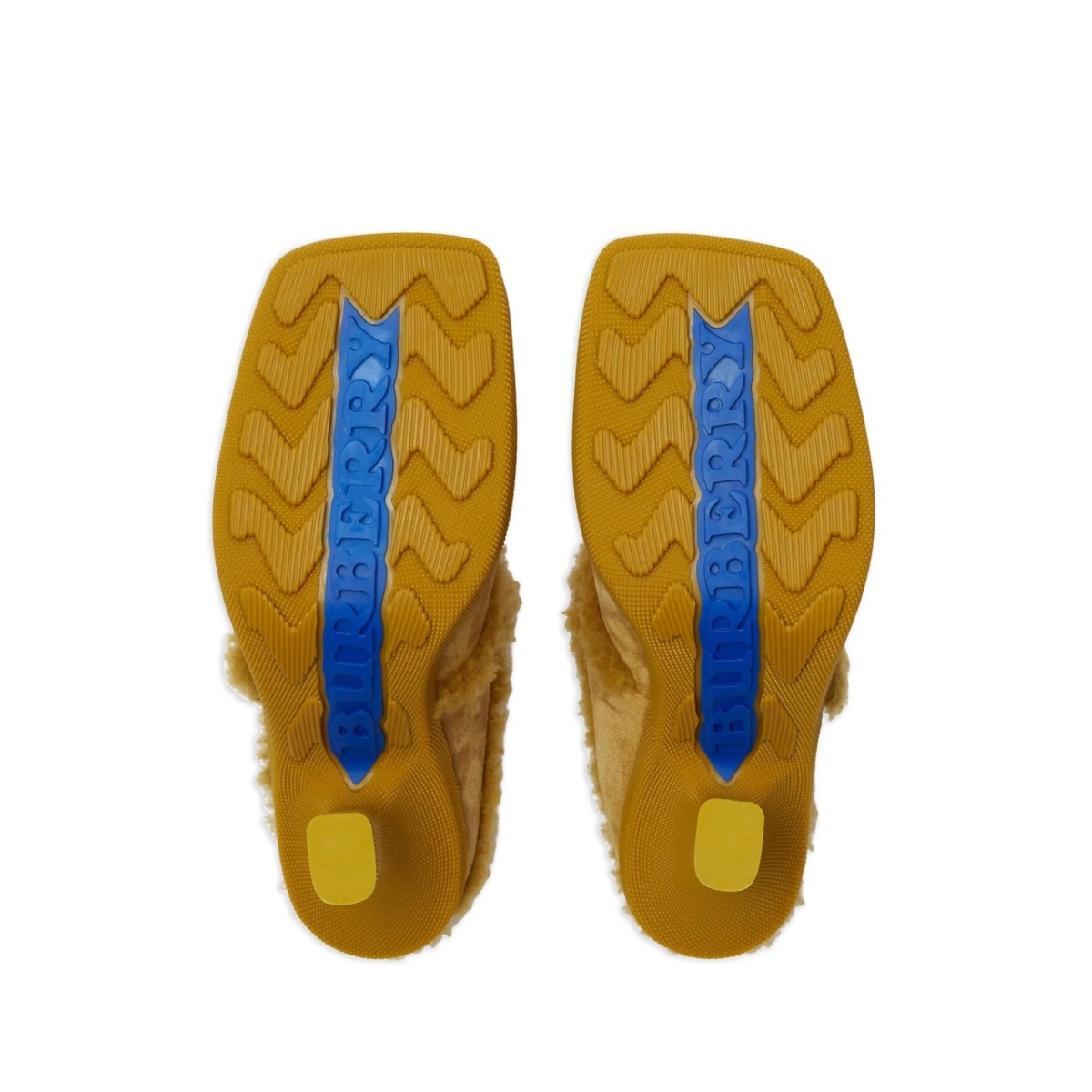 Highland shearling-trim suede mules - Img 5
