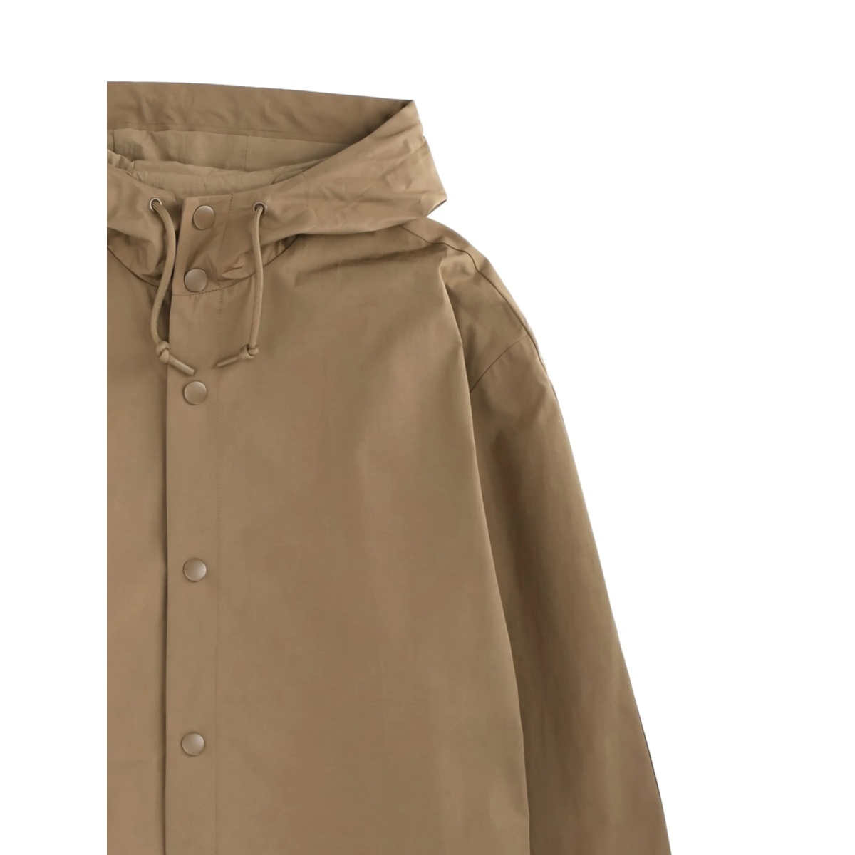 hooded button coat - Img 2