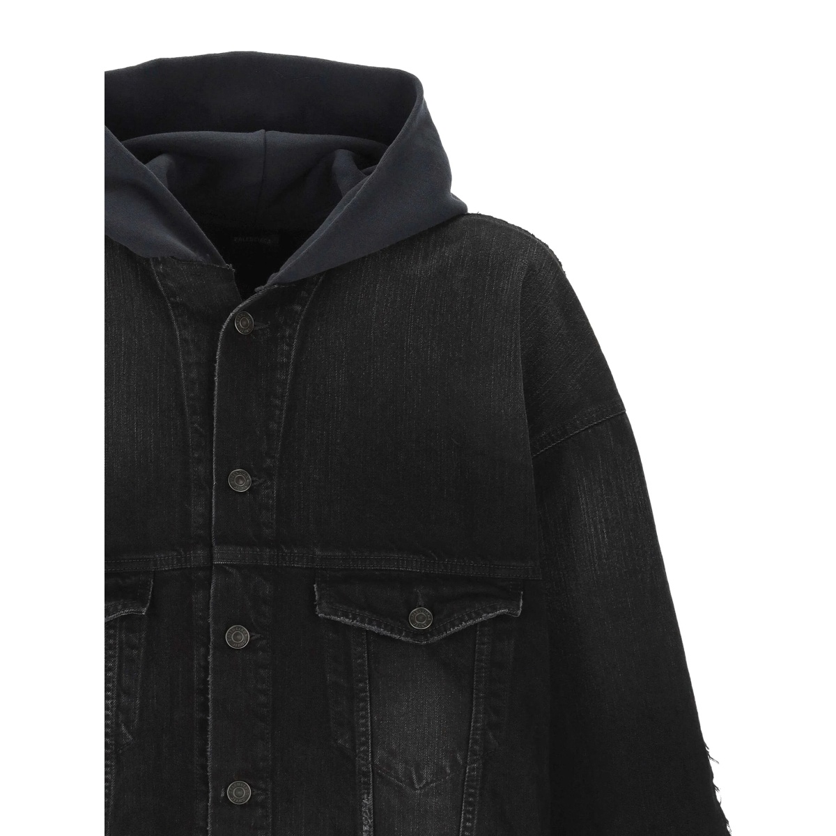 hooded buttoned jacket - Img 3