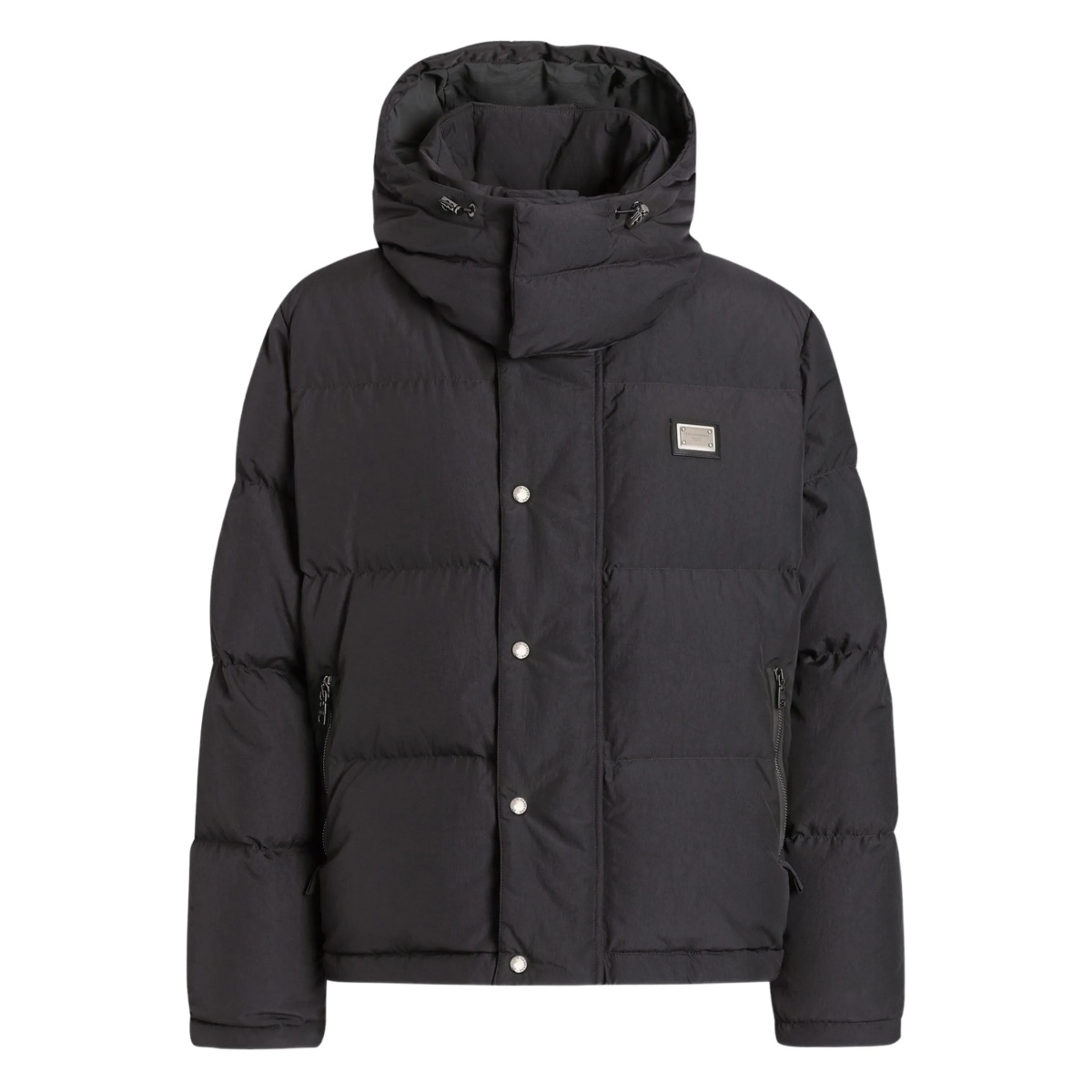 hooded puffer jacket