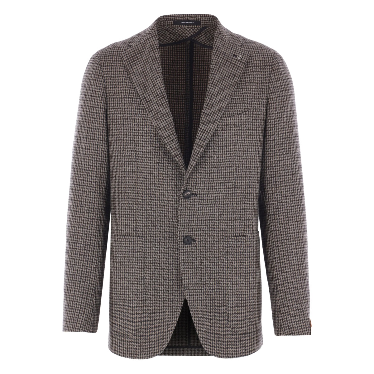 houndstooth wool blazer