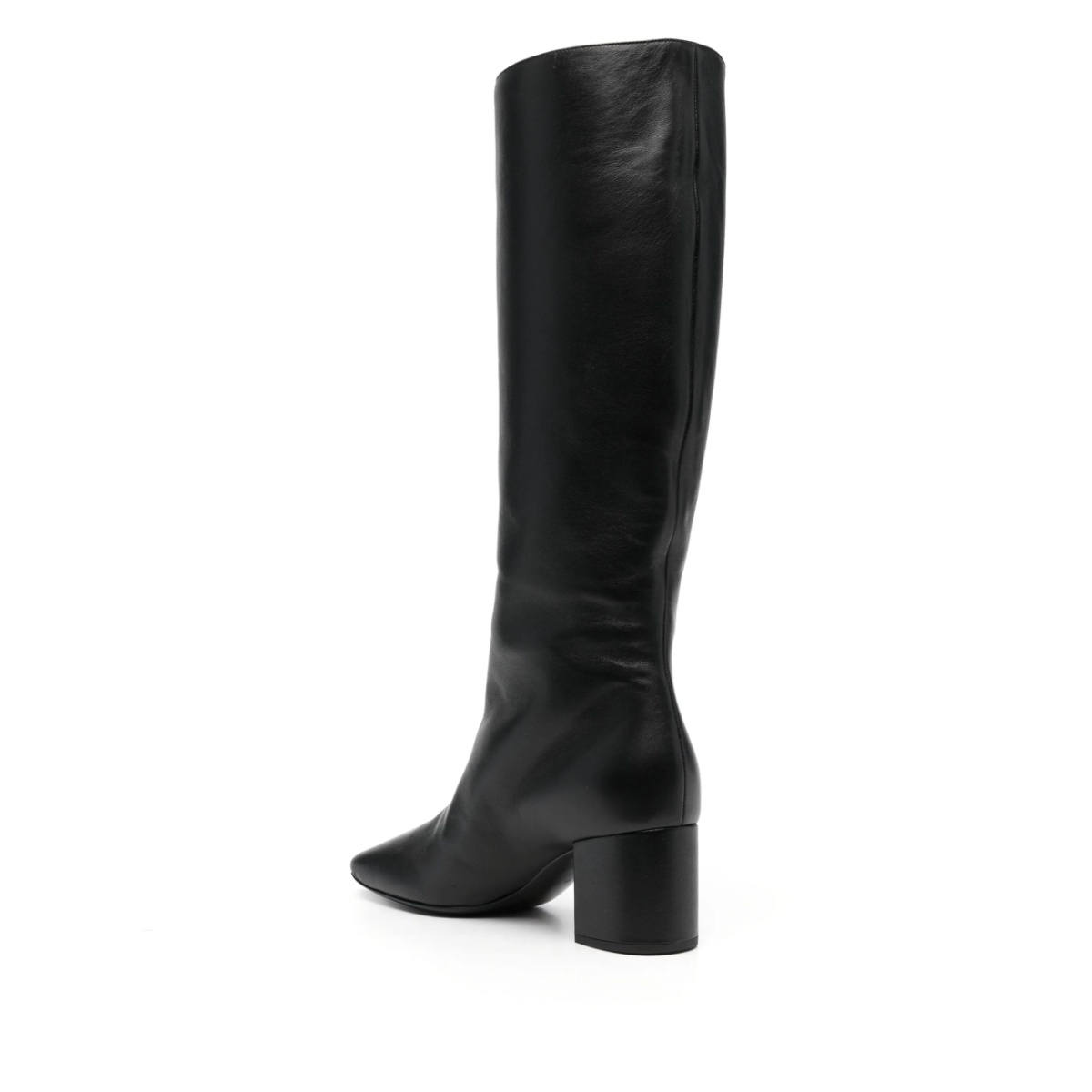 Jackie 60mm logo-plaque leather boots - Img 3