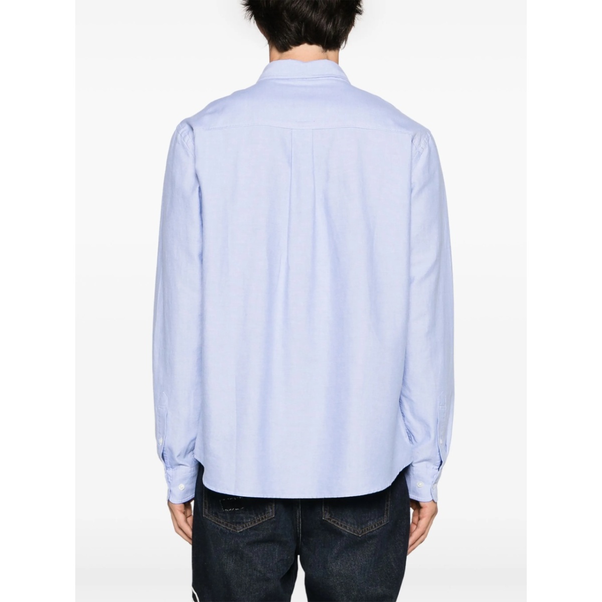 Jasolo logo-embroidered cotton shirt - Img 4