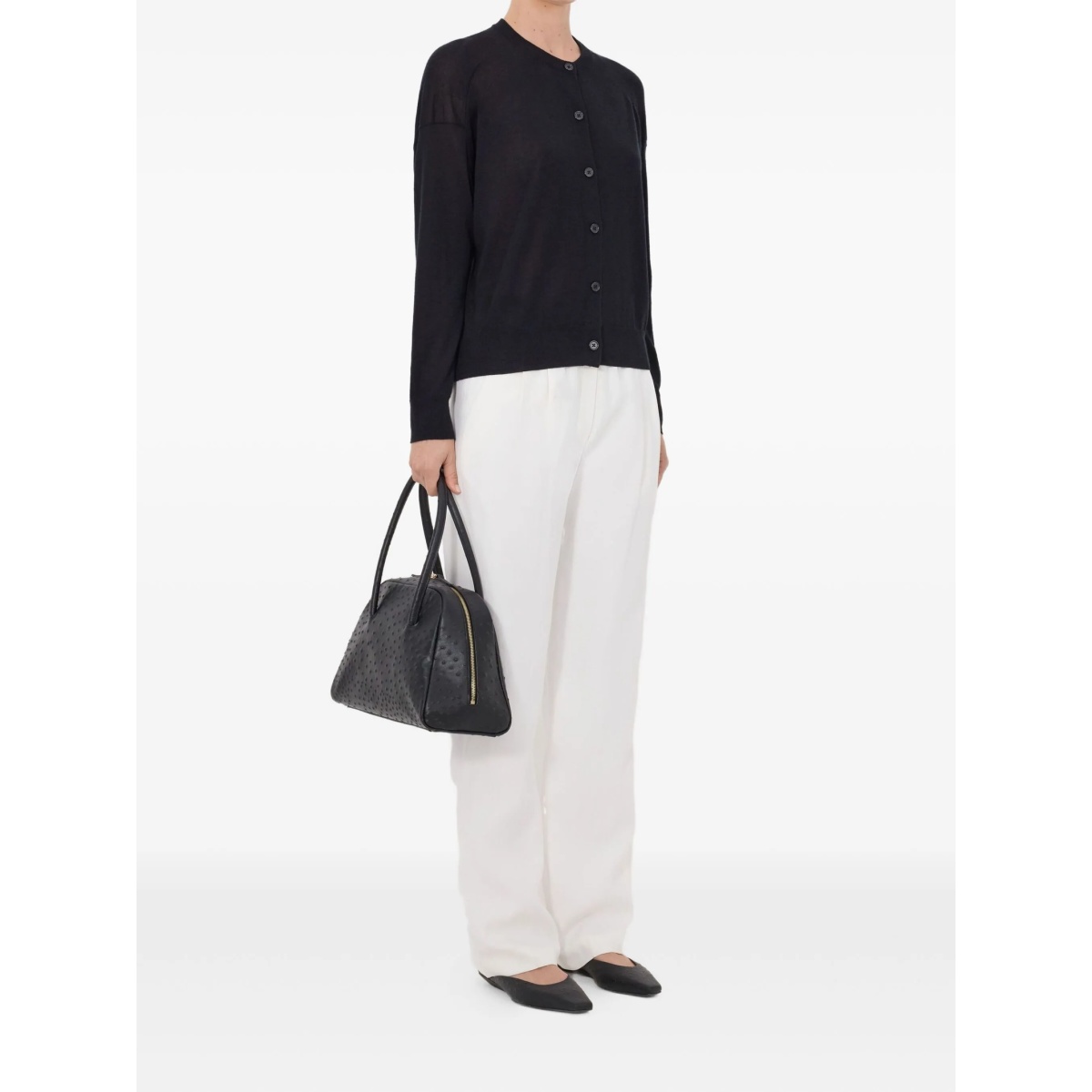 KITA buttoned drop-shoulder cardigan - Img 3