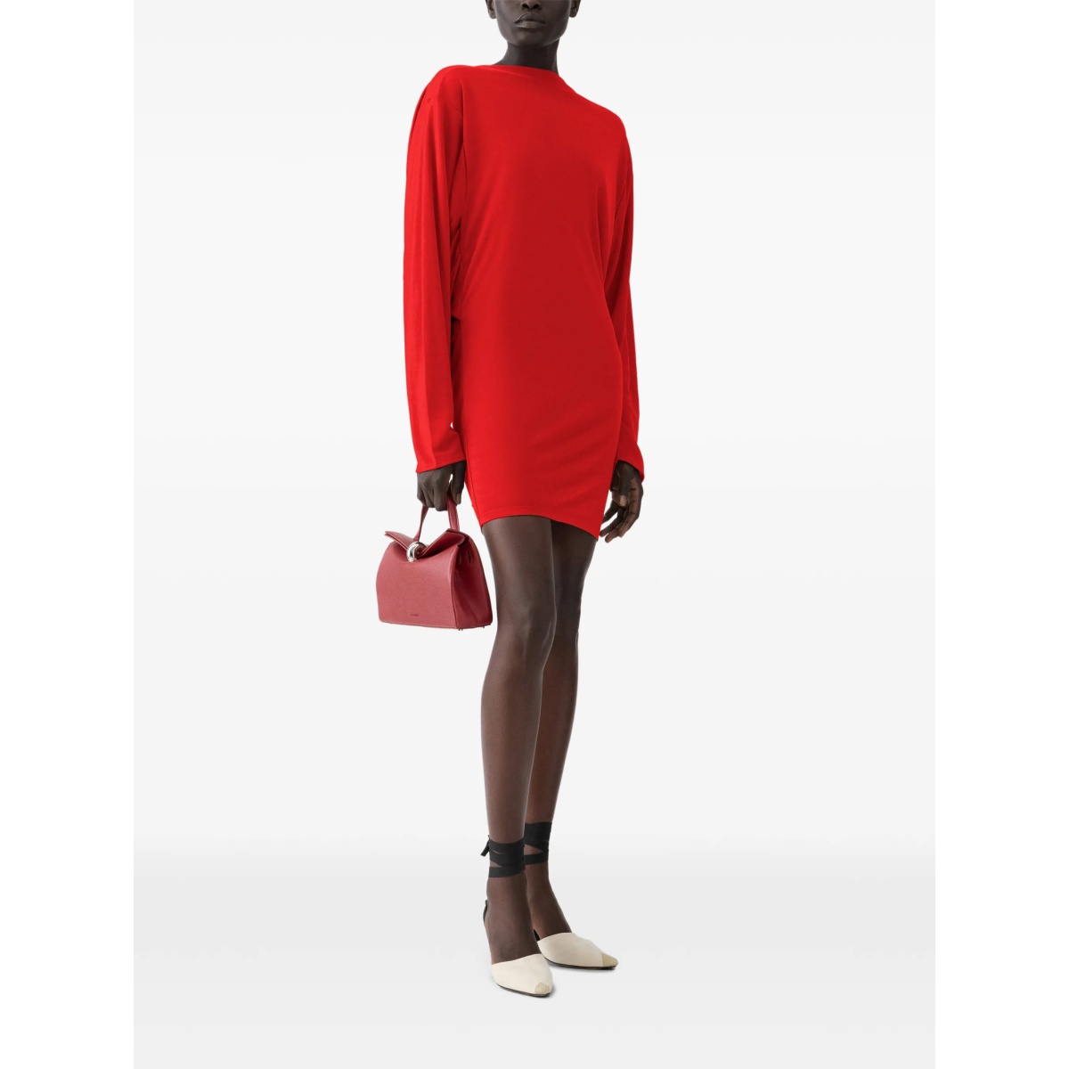 La Mistral open-back draped dress - Img 2