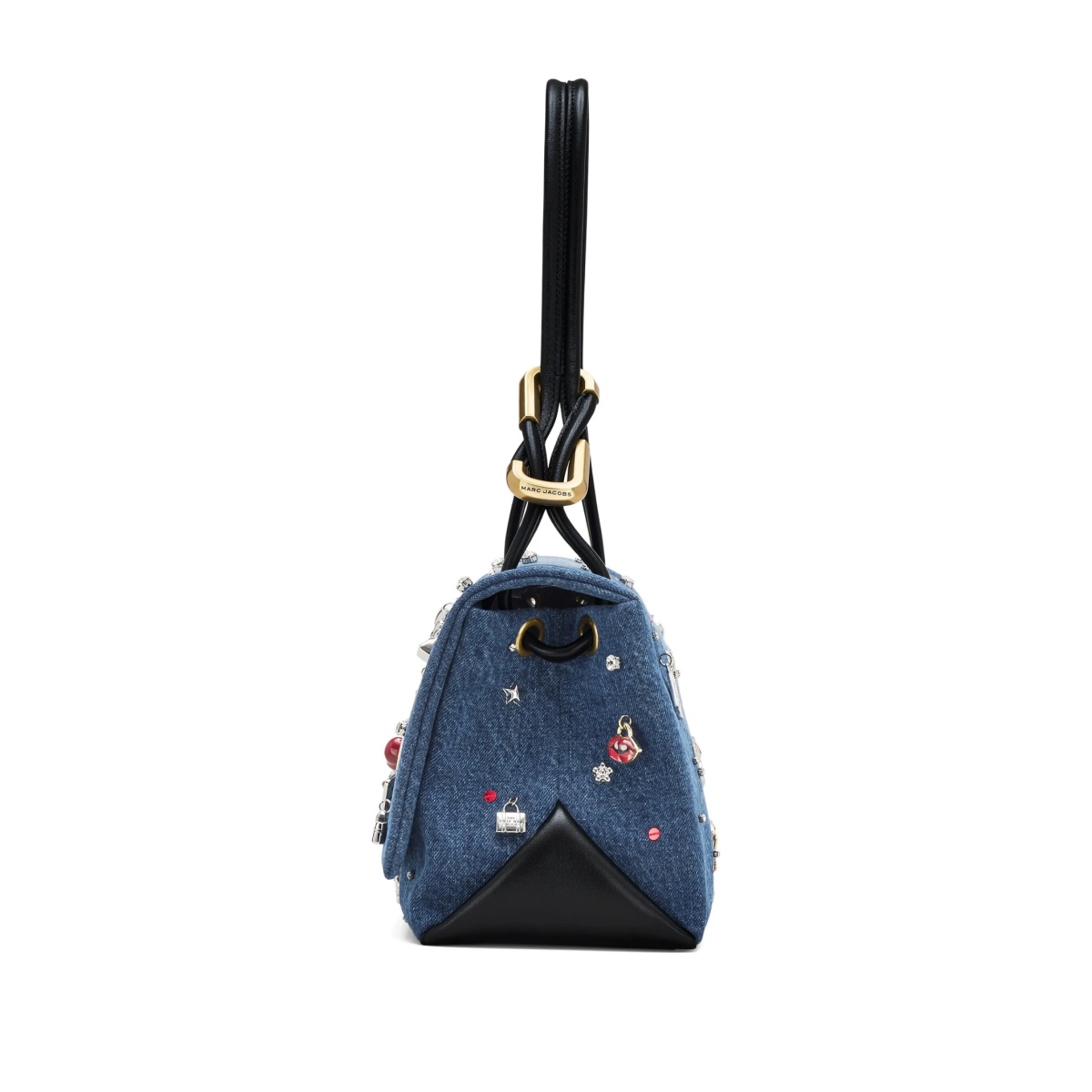 large Dual denim shoulder bag - Img 5