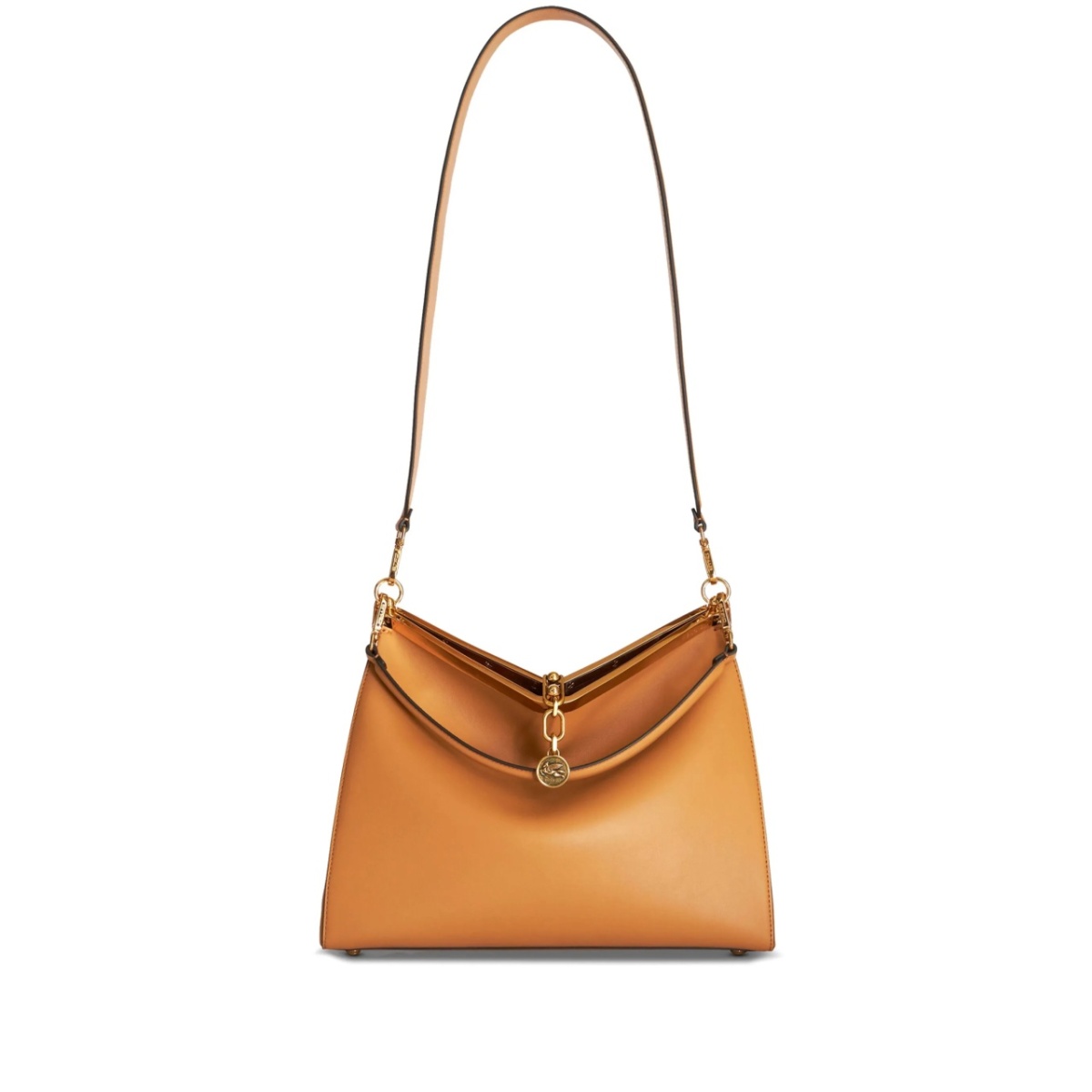 large Vela leather shoulder bag