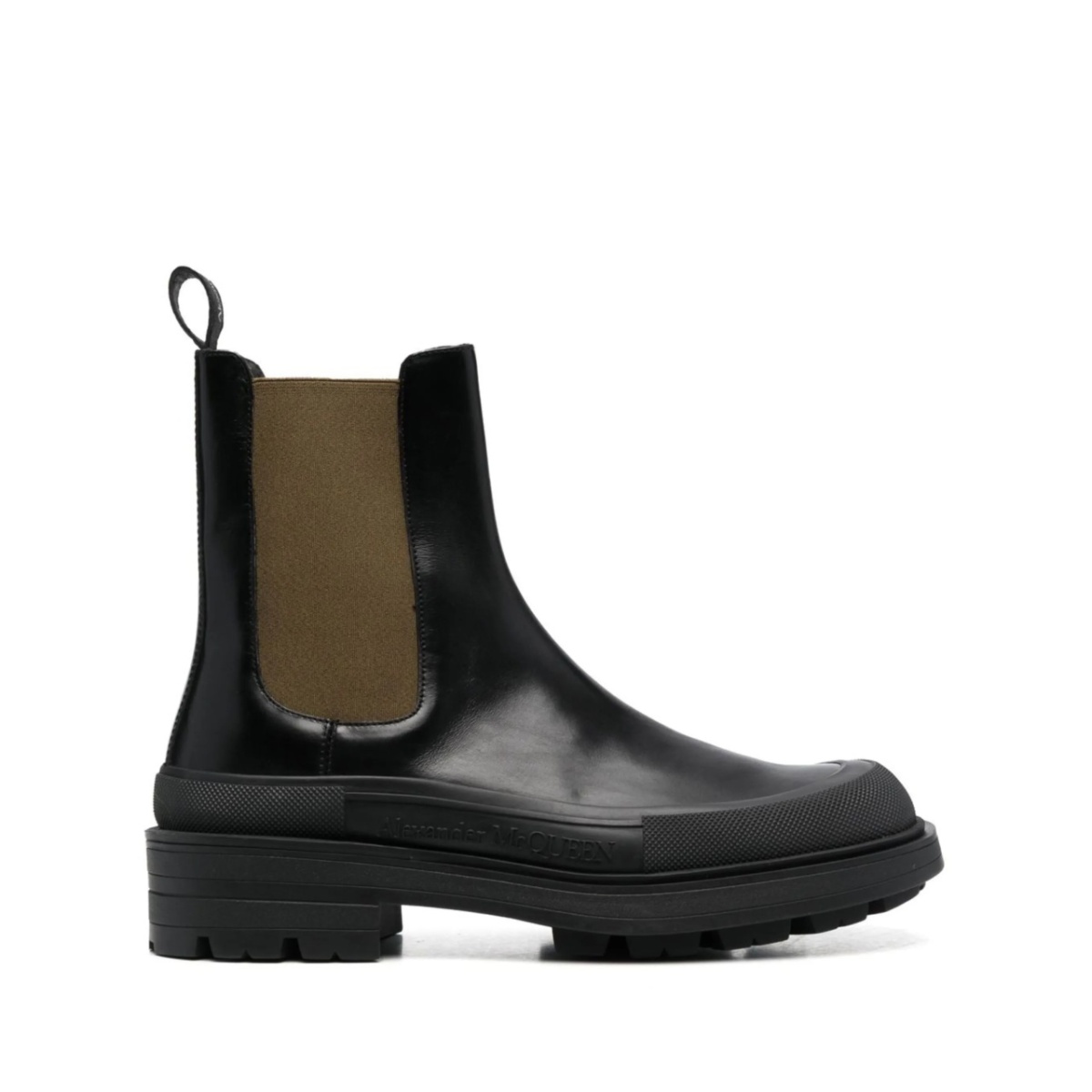 leather Chelsea boots