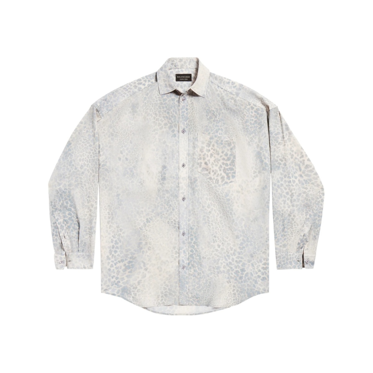 Leo bleached oversized shirt