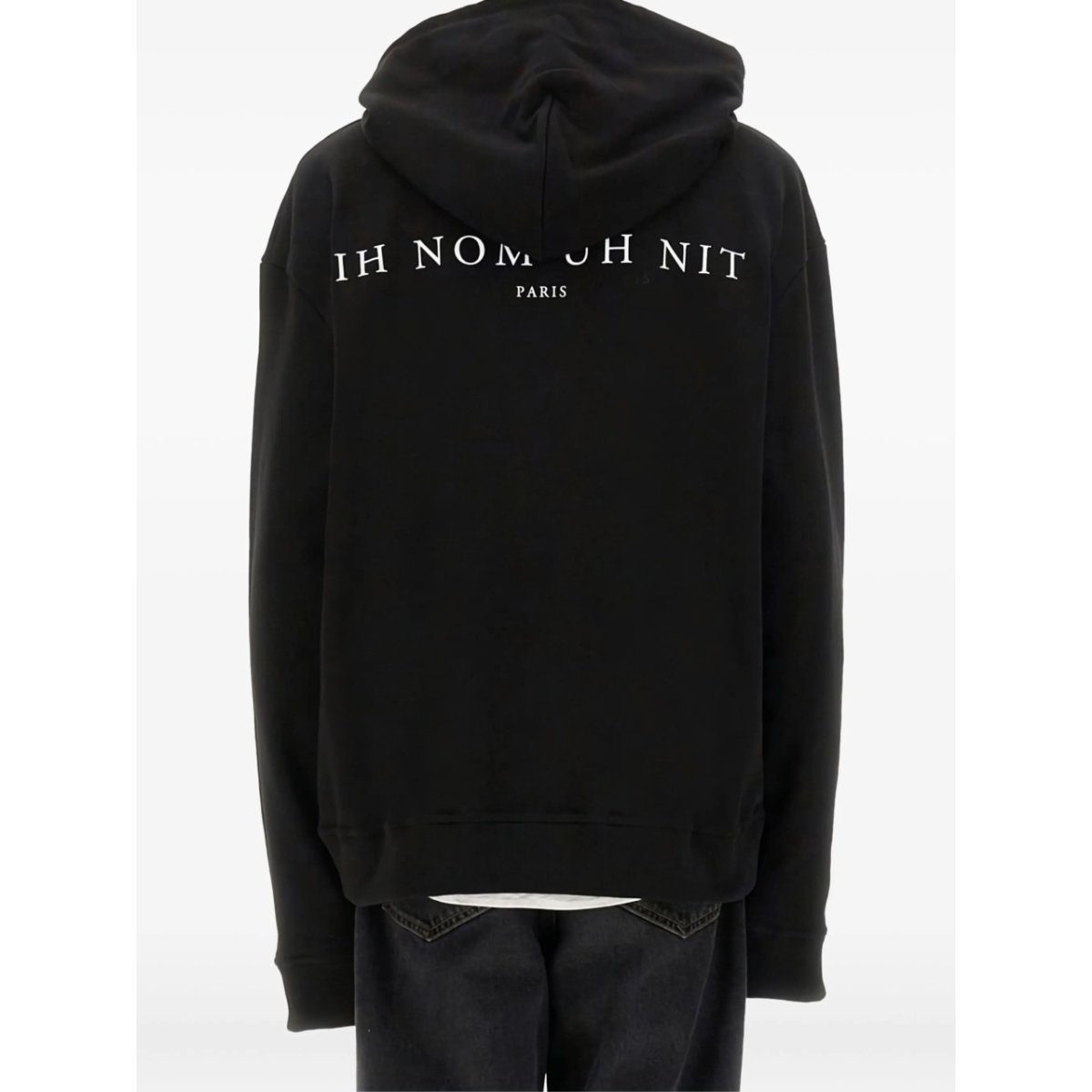 leopard-print graphic hoodie - Img 3