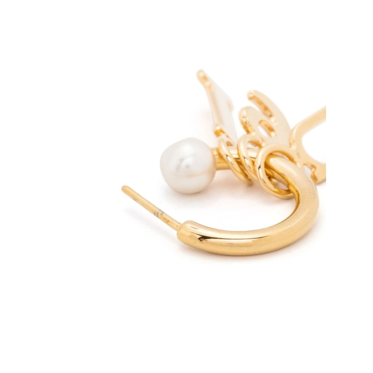 letter-pendant earrings - Img 2