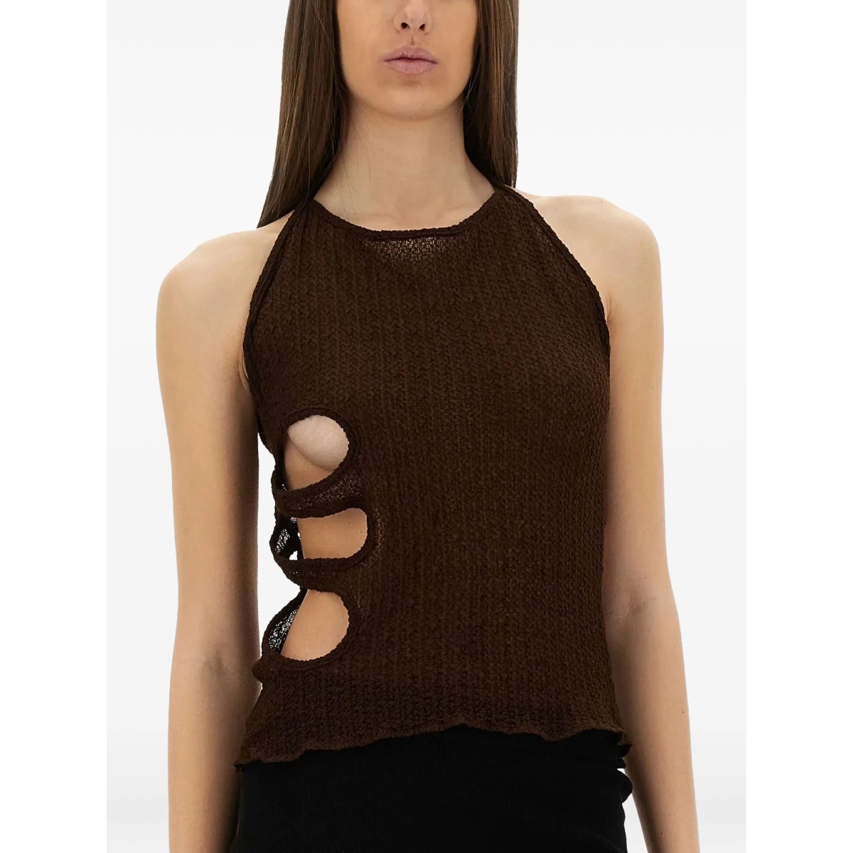 Lily cut-out halter top - Img 4