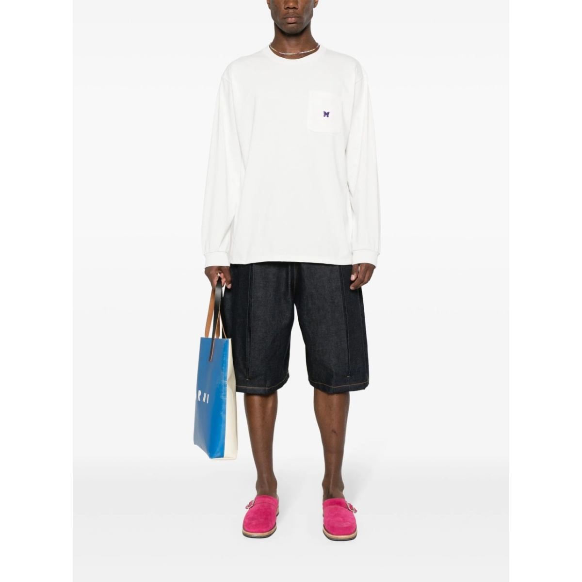 logo-appliqué jersey sweatshirt - Img 2