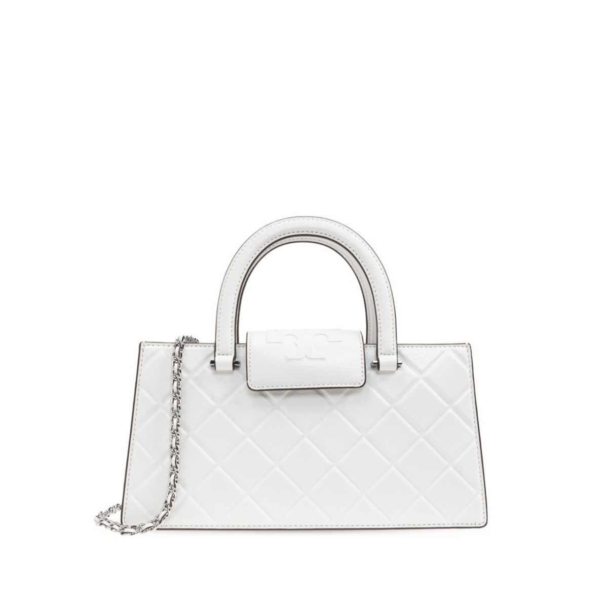 logo-embossed bag