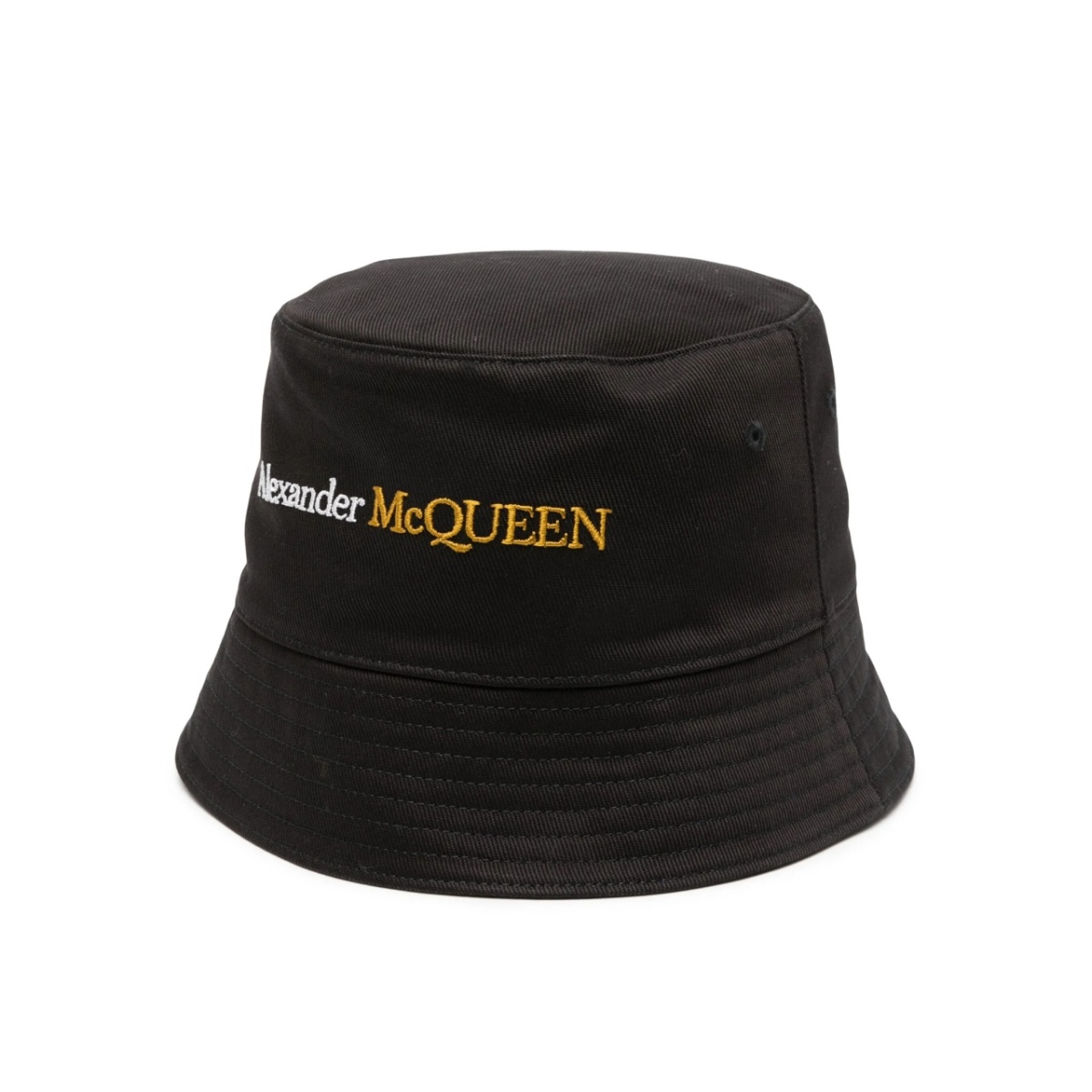 logo-embroidered bucket hat
