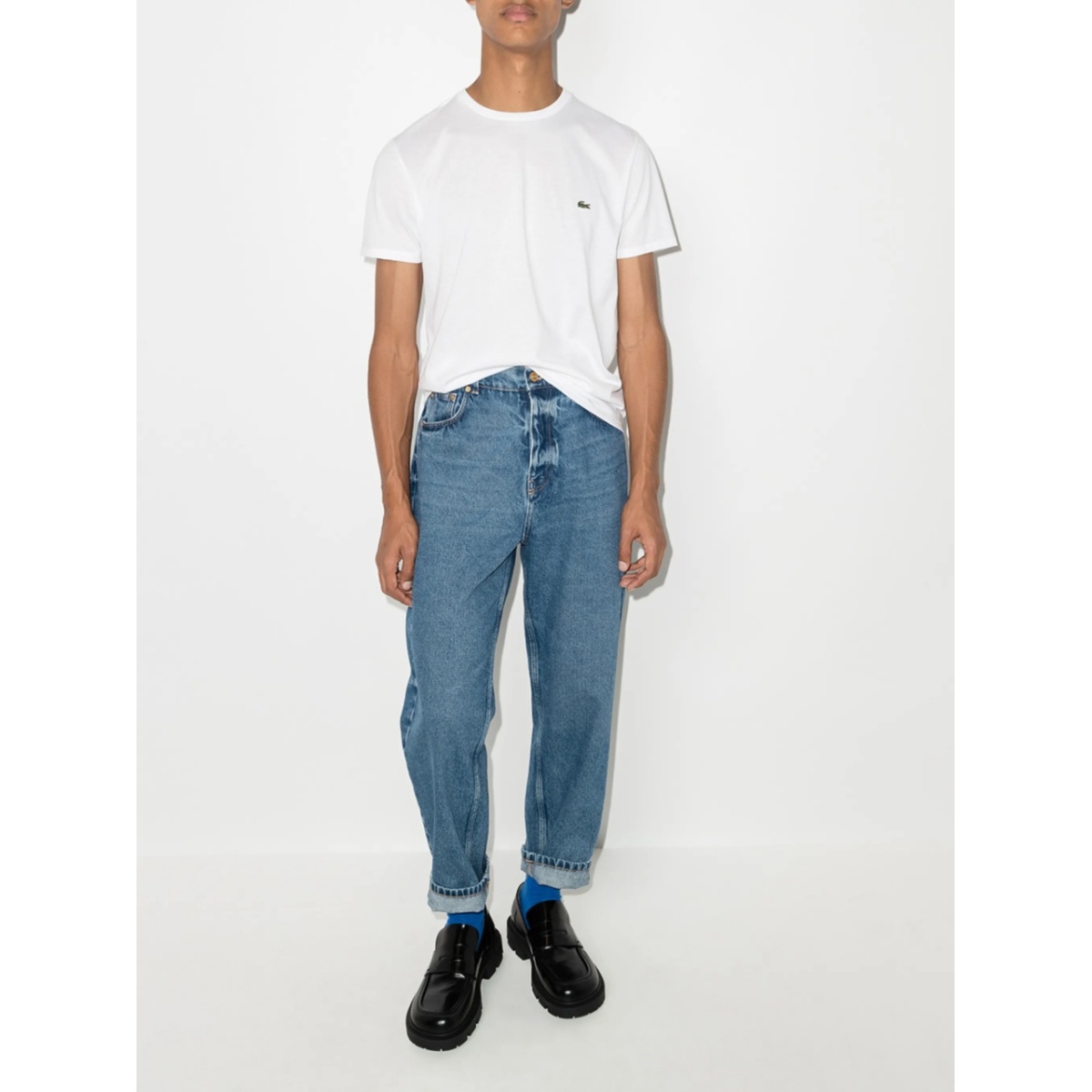 logo-embroidered crew-neck T-shirt - Img 5