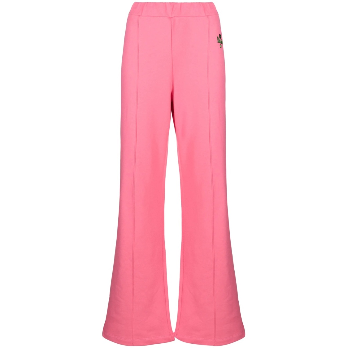 logo-embroidered elasticated-waist track pants