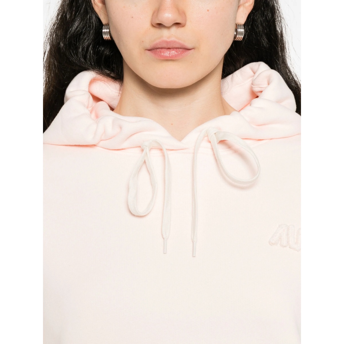 logo-embroidered hoodie - Img 5