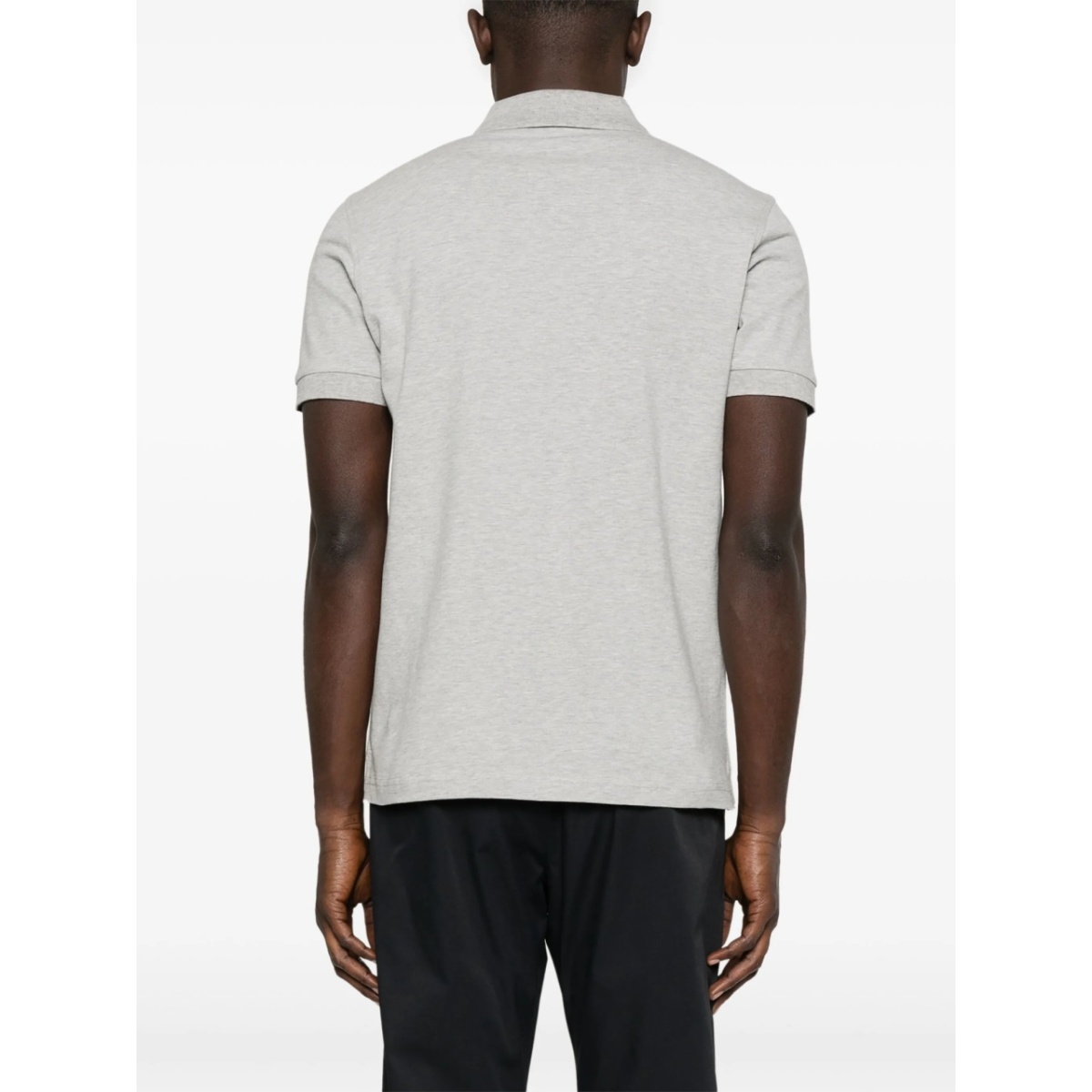 logo-embroidered polo shirt - Img 3