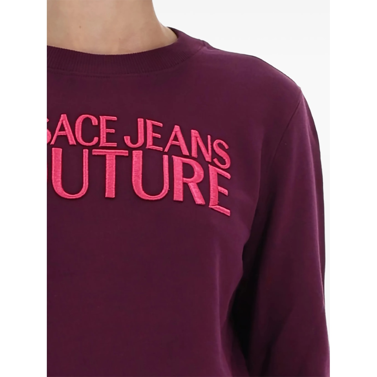 logo-embroidered sweater - Img 2