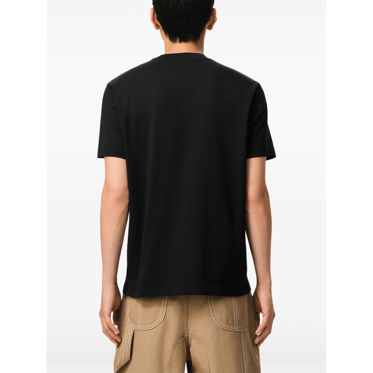 logo-embroidered T-shirt - Img 4