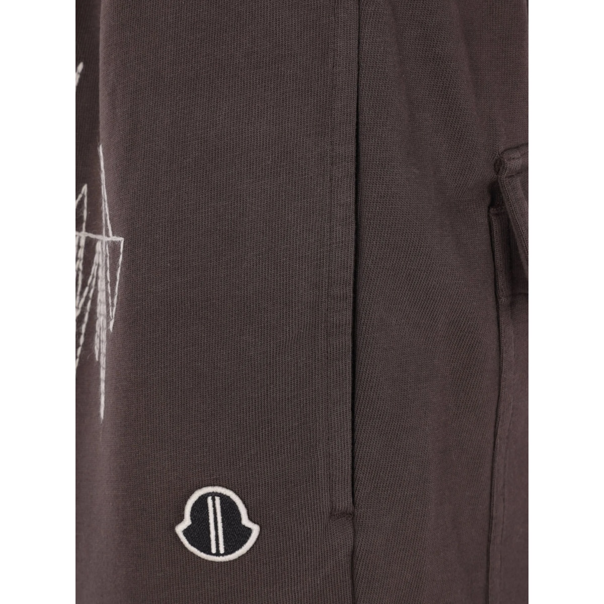 logo-embroidery track pants - Img 4