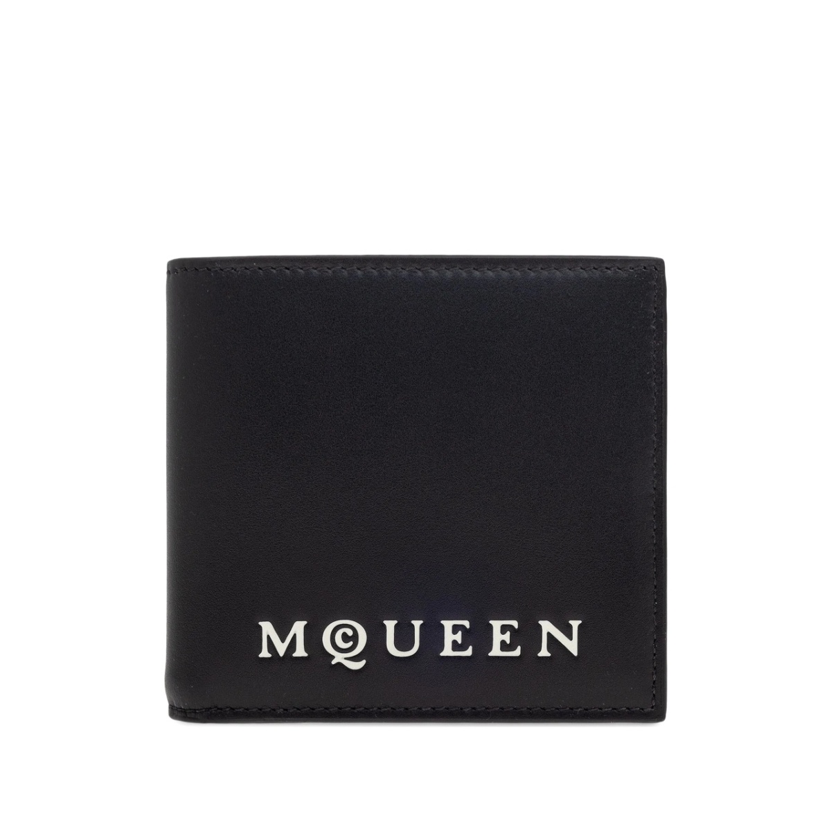 logo-lettering bi-fold wallet