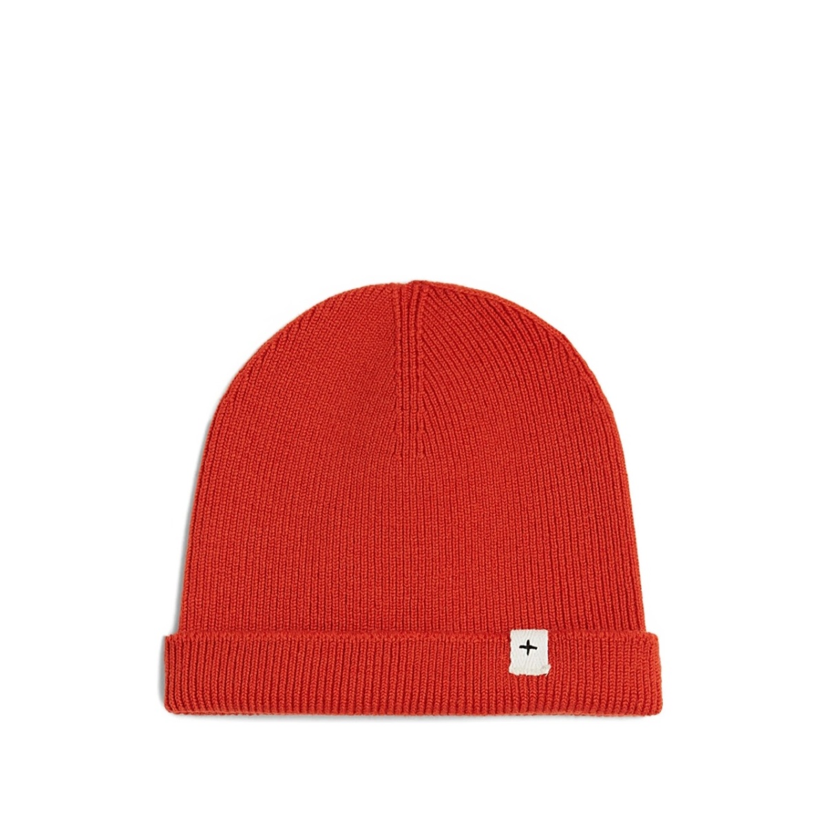 logo-patch beanie hat
