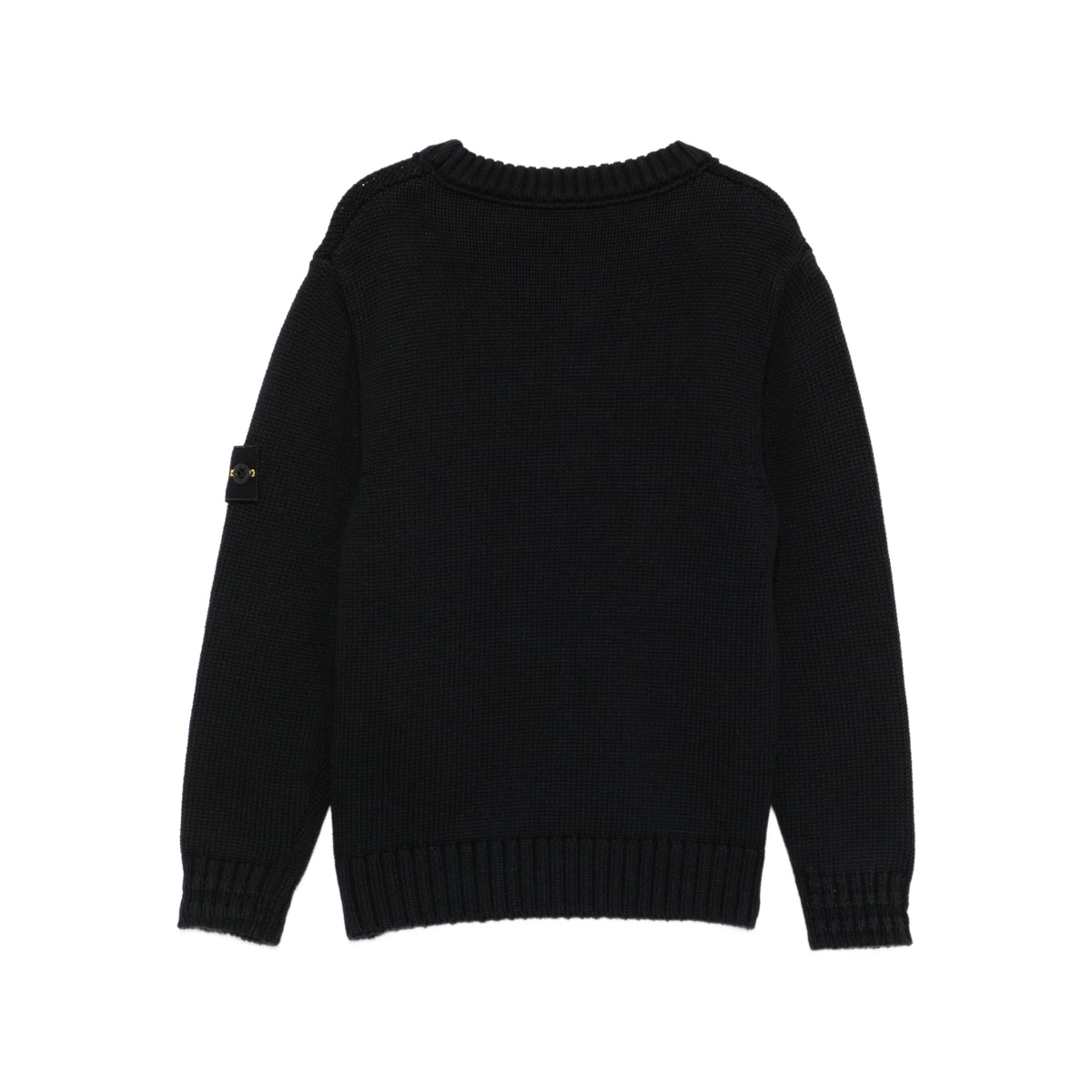 logo-patch crew-neck sweater - Img 2