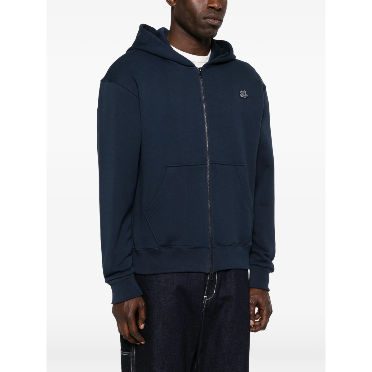 logo-patch hoodie - Img 3