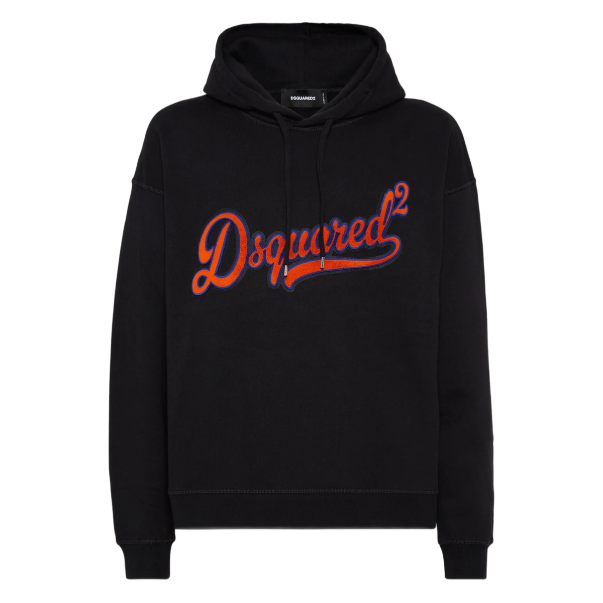 logo-patch hoodie