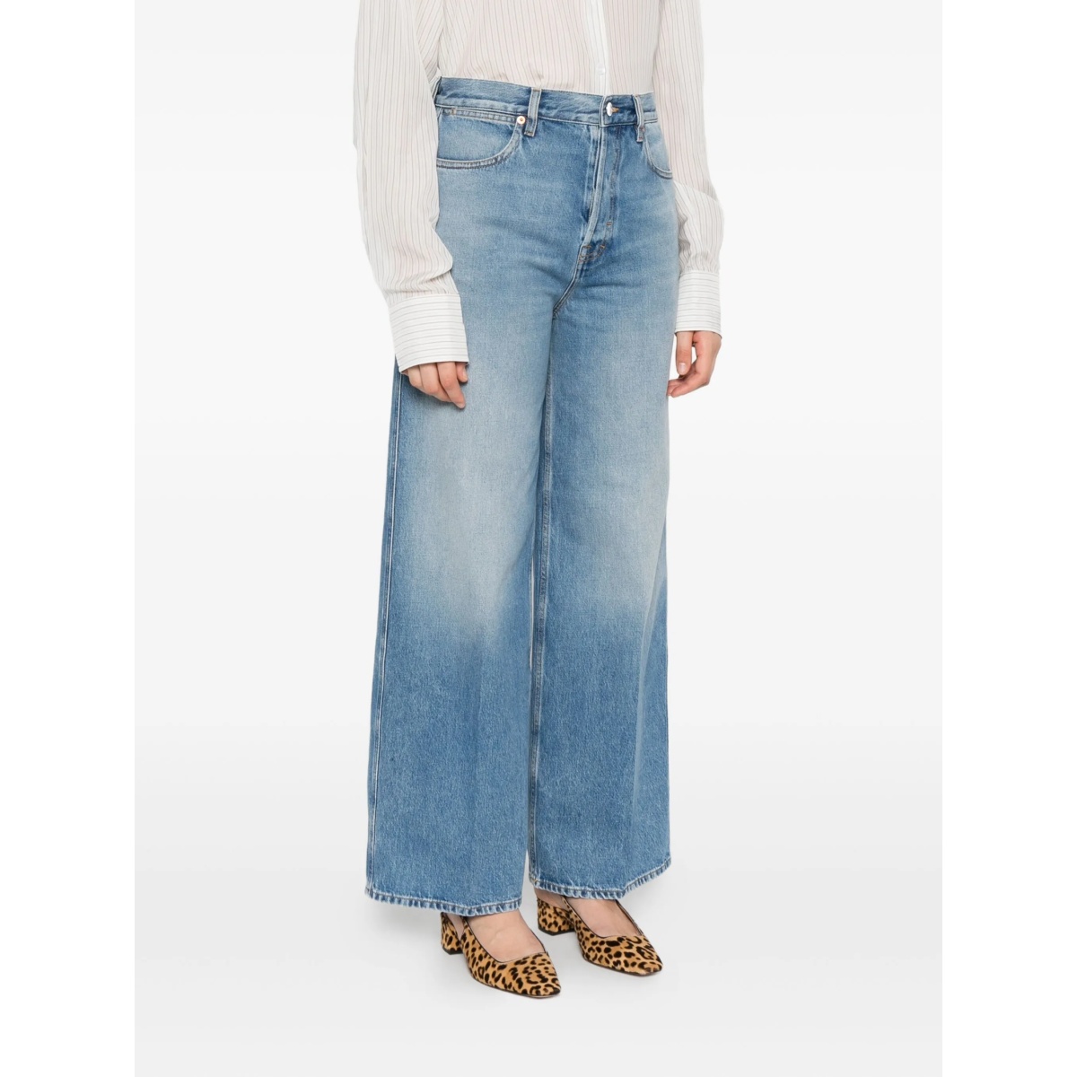 logo-patch jeans - Img 3