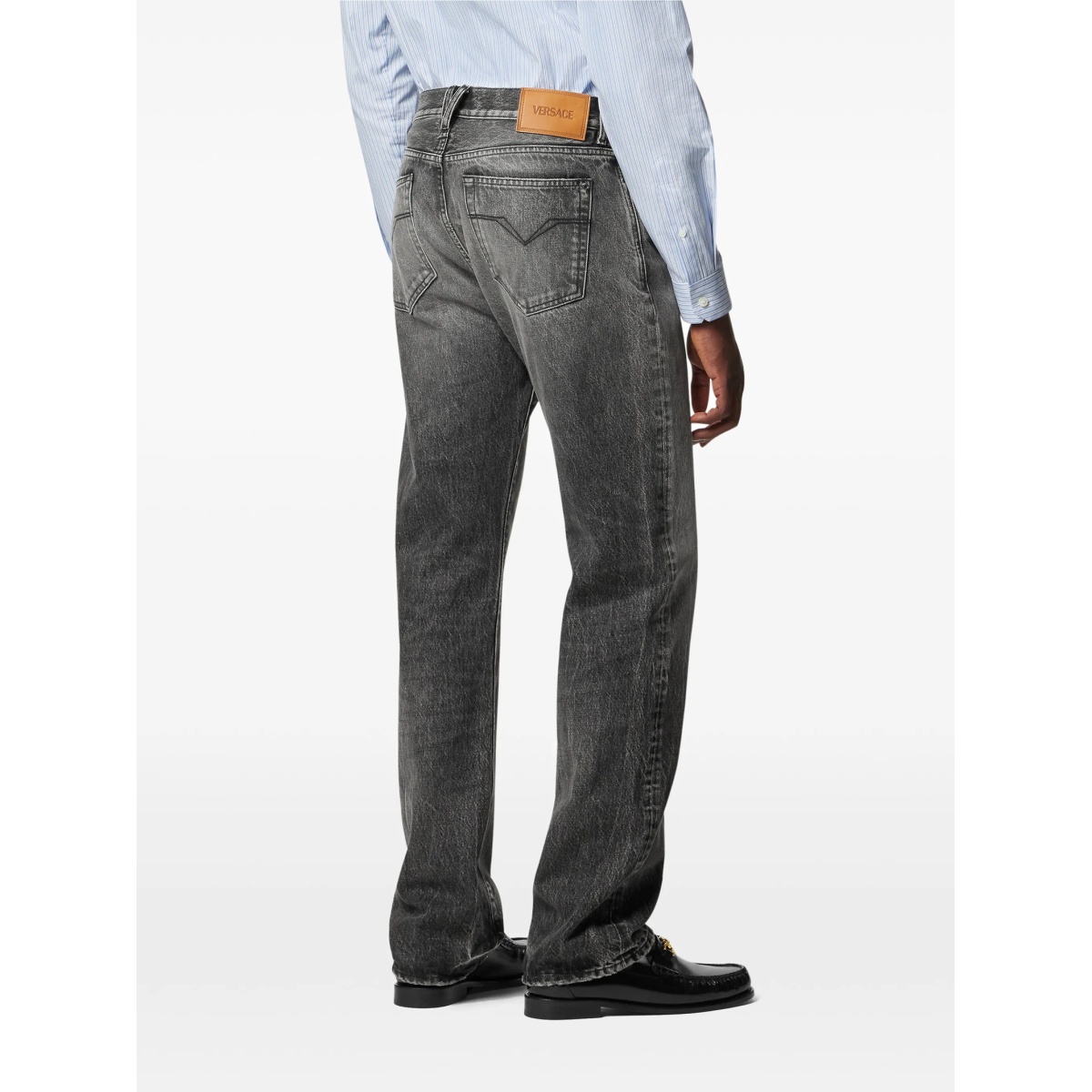 logo-patch jeans - Img 4