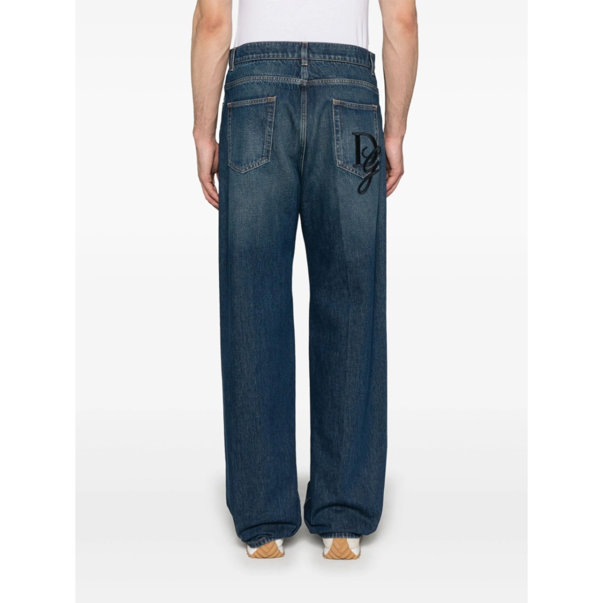 logo-patch jeans - Img 4