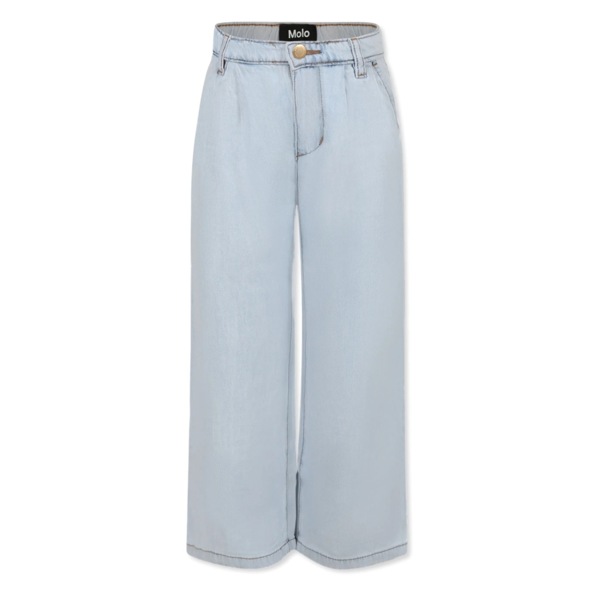 logo-patch jeans