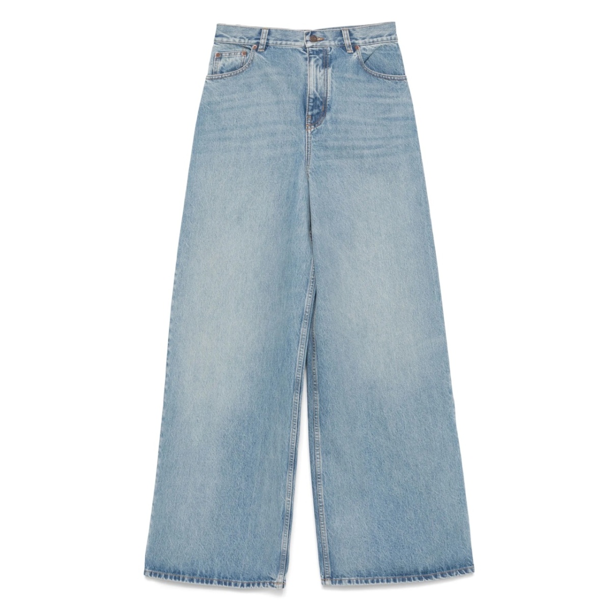 logo-patch jeans