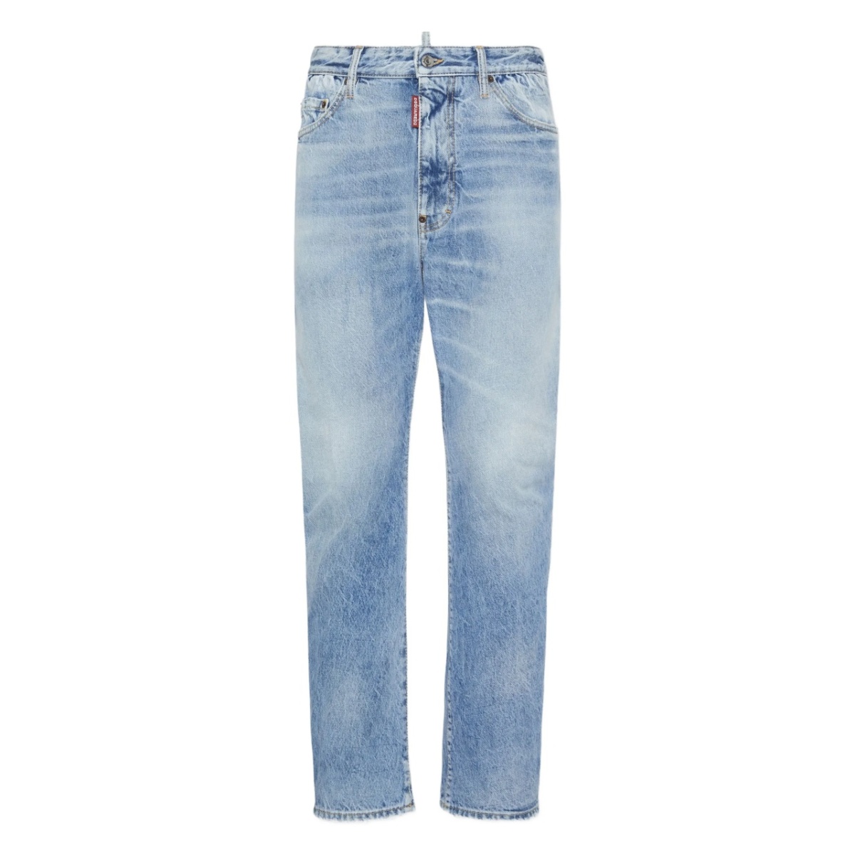 logo-patch jeans