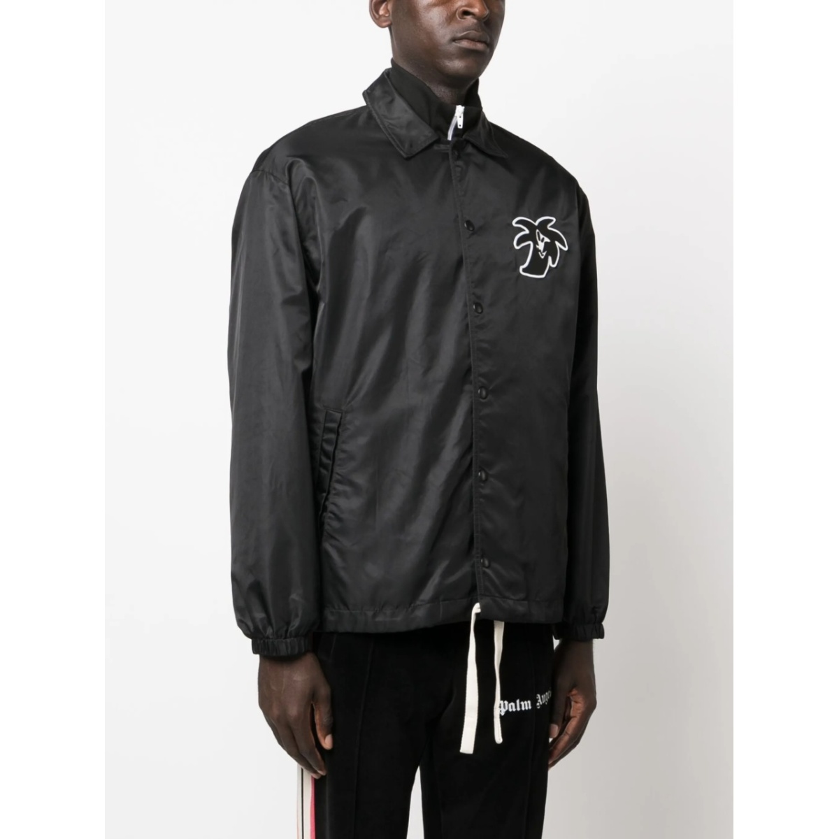 logo-patch lightweight jacket - Img 3