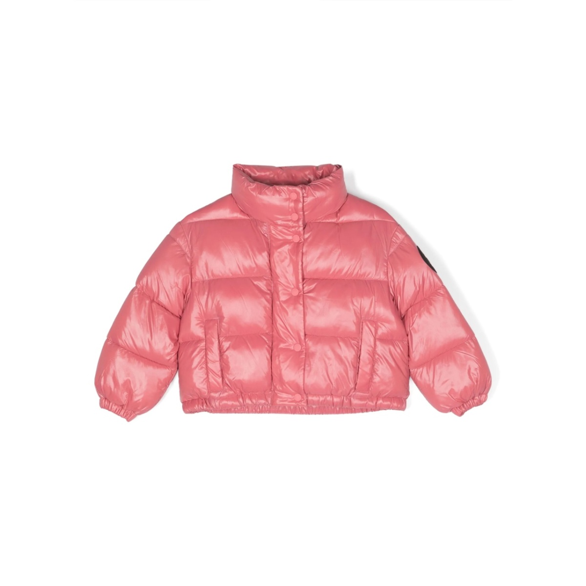 logo-patch padded-design jacket