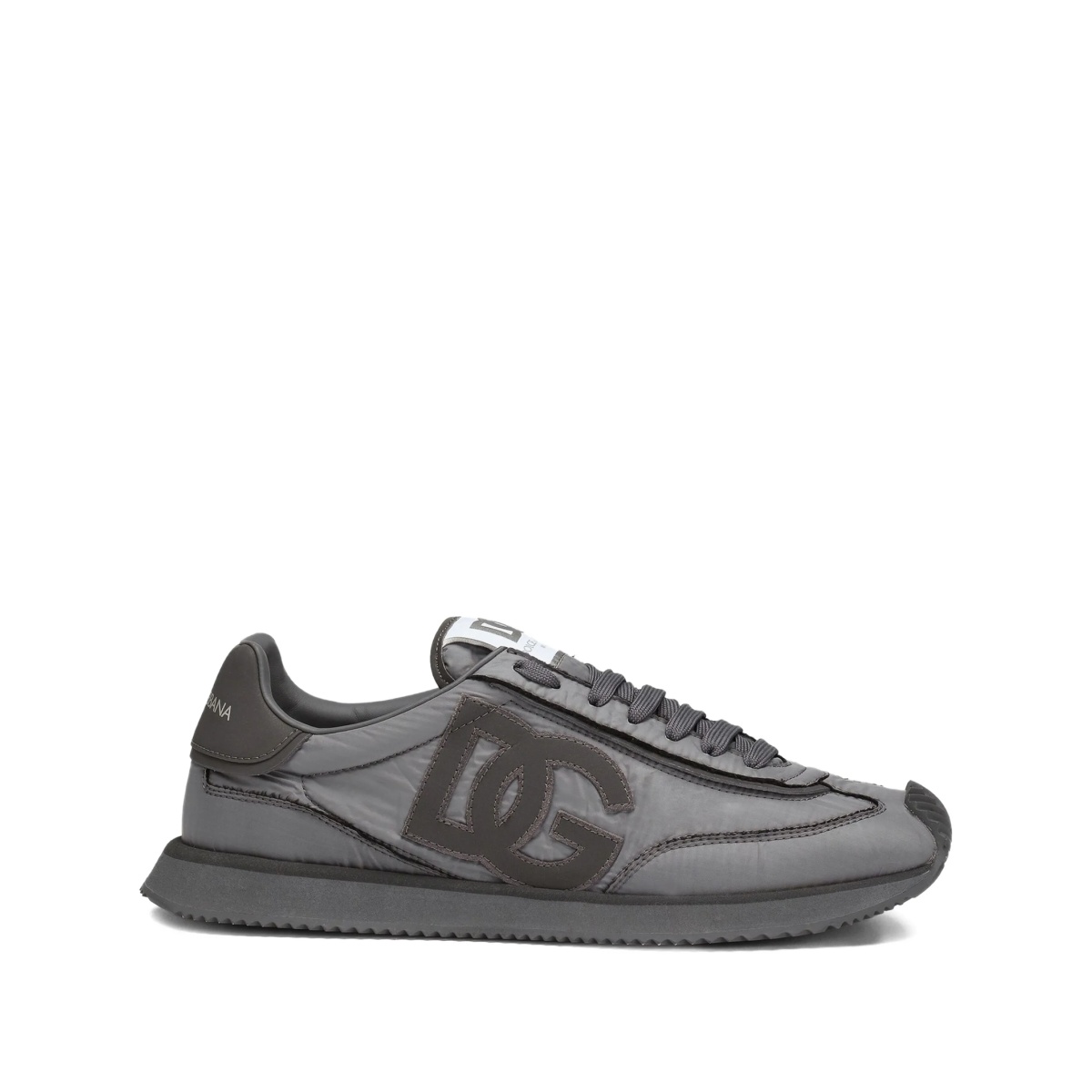 logo-patch panelled sneakers