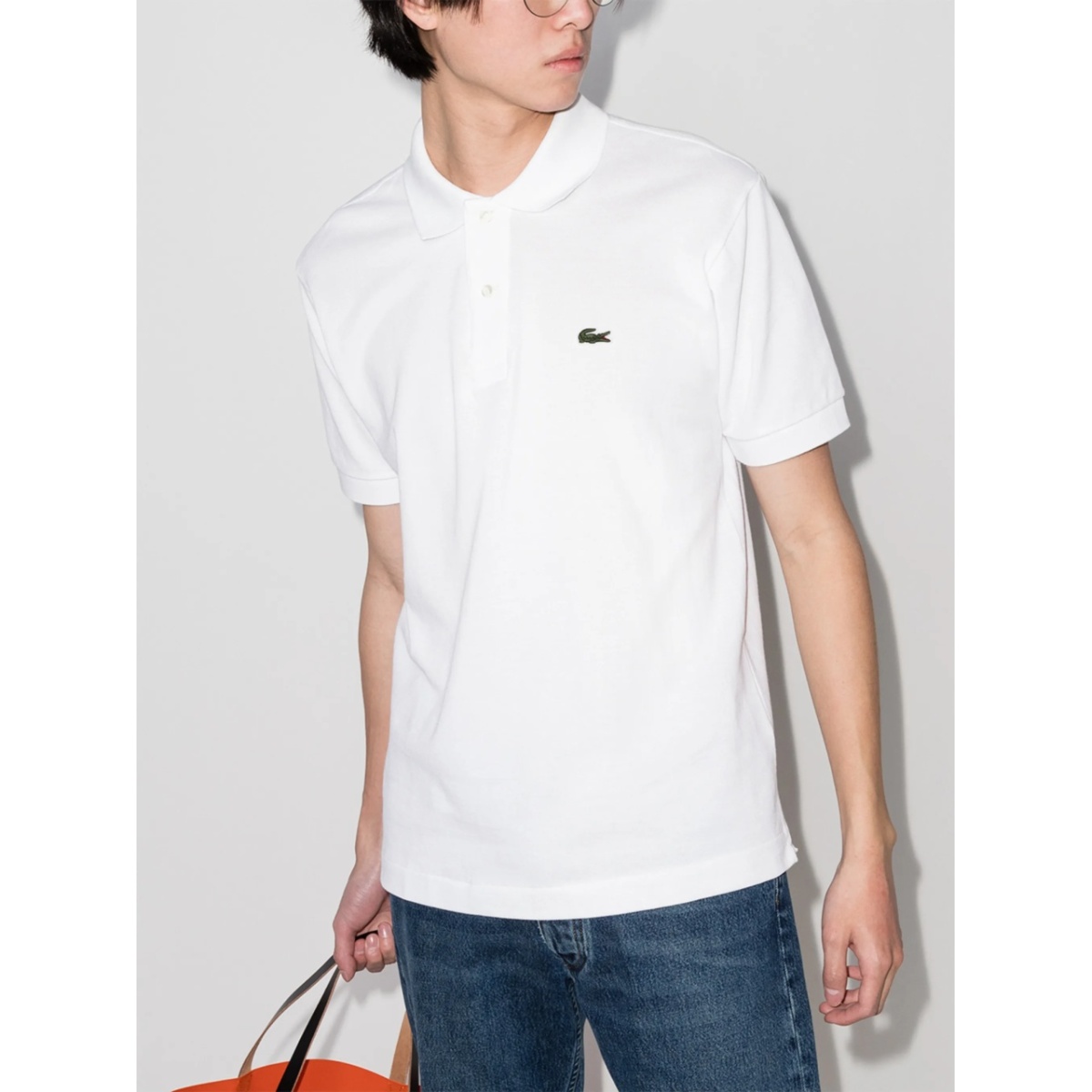 logo-patch short-sleeve polo shirt - Img 2