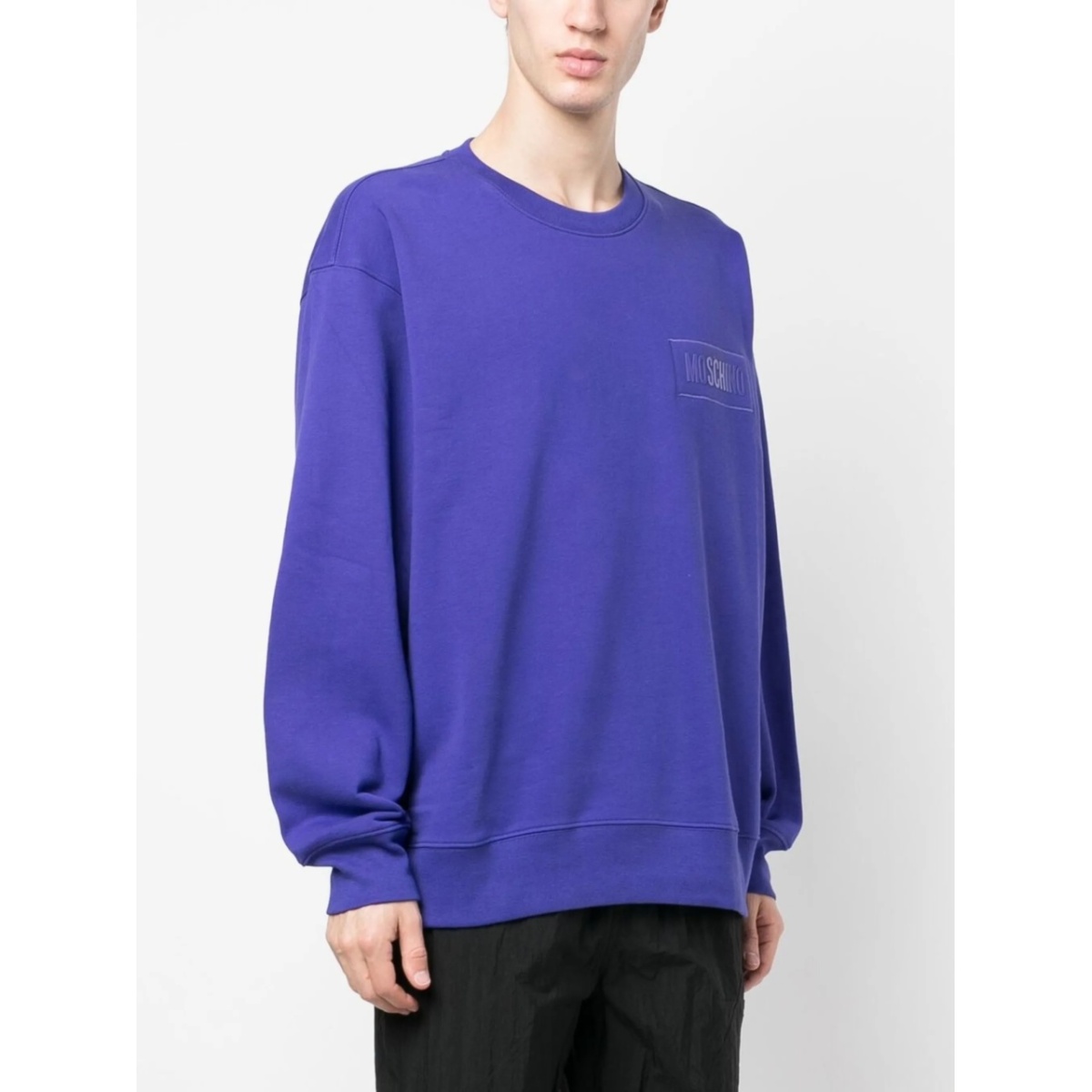 logo-patch sweatshirt - Img 3