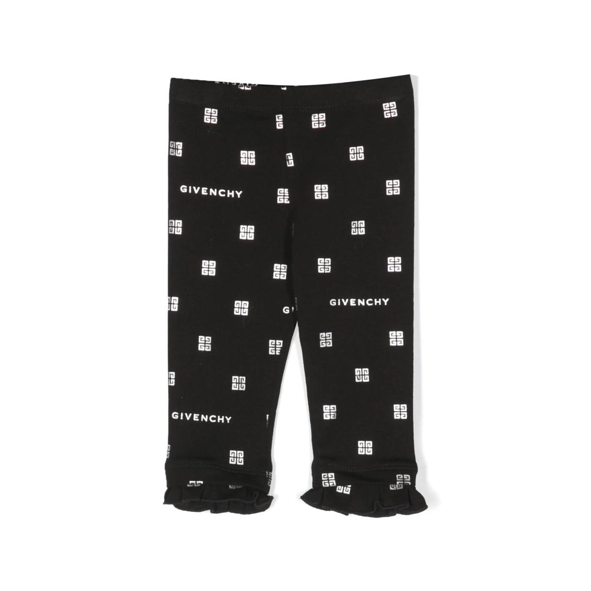 logo-pattern print leggings