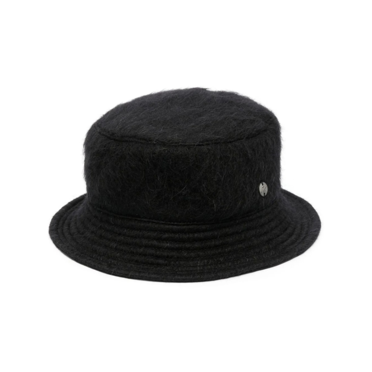 logo-plaque bucket hat