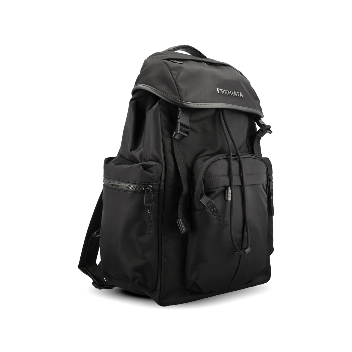 logo-plaque buckled backpack - Img 3