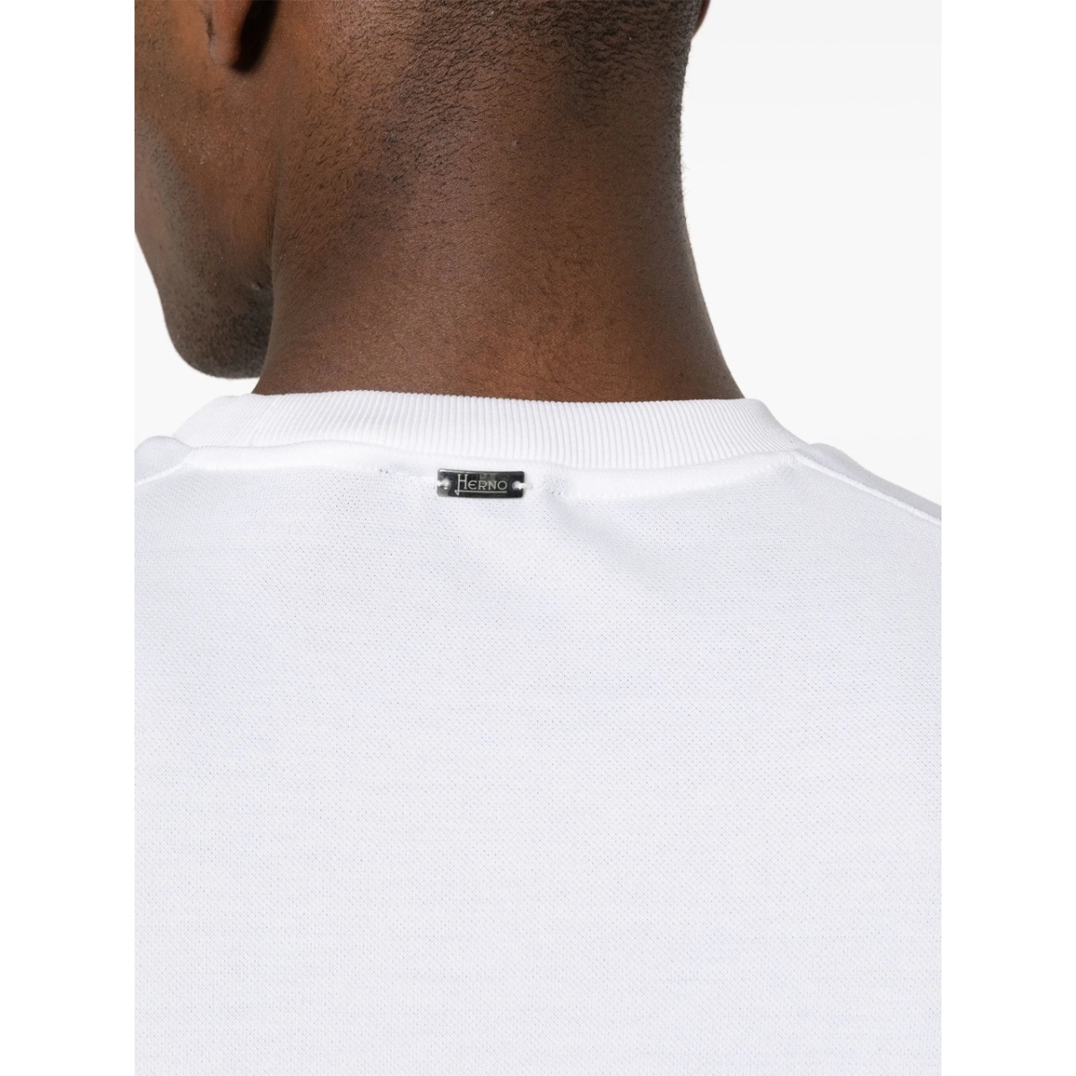 logo-plaque cotton T-shirt - Img 5