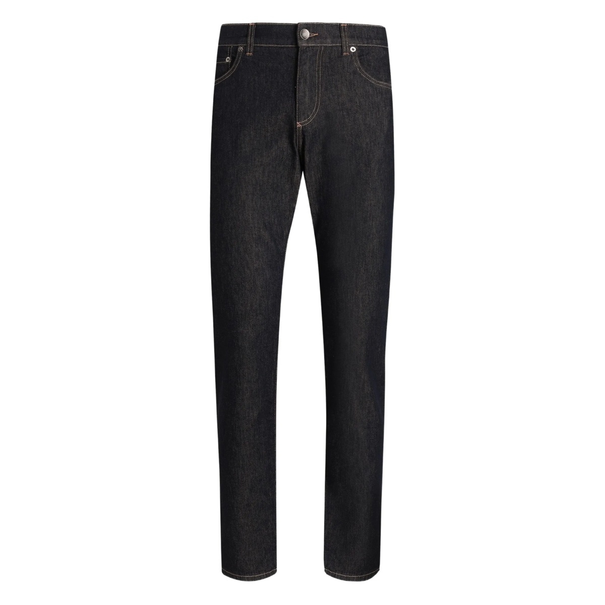 logo-plaque jeans