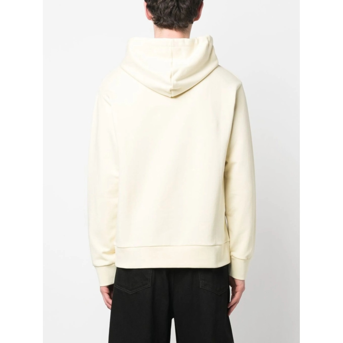 logo-print cotton hoodie - Img 4
